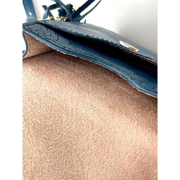 The Embossed Python Smart Phone Crossbody - Gigi New York - Denim - Penny- NWOT - Picture 7 of 8